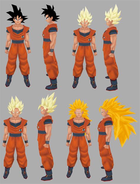 Image Goku All Forms Dragon Ball Wiki