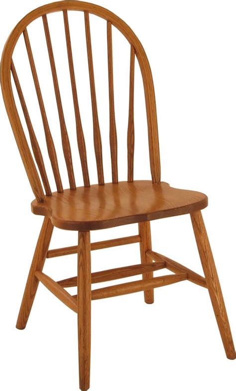 Sweetfield Oak Spindle Kitchen Chair Countryside Amish Furniture