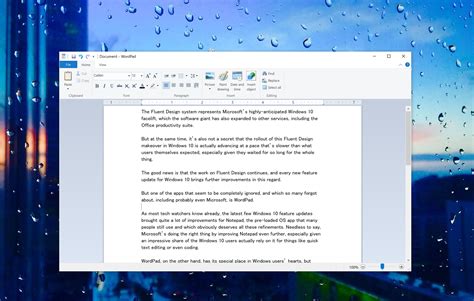 Wordpad Needs The Fluent Design Facelift In Windows 10 Asap
