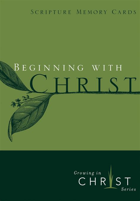 NavPress | Beginning with Christ