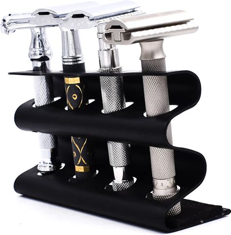 parker s double edge safety razor stand holds four razors great for parker