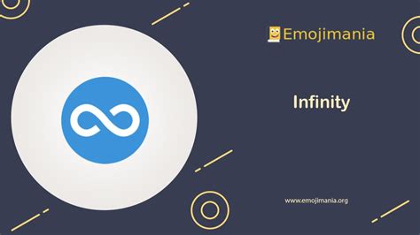♾ Meaning Infinity Emoji Copy And Paste