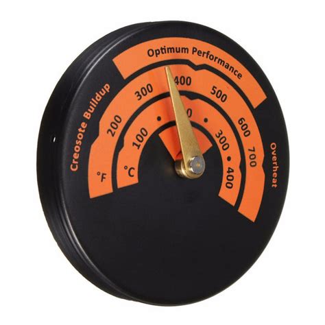 Magnetic Stove Thermometer Oven Temperature Meter For Wood Burning Sto