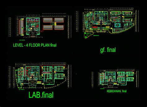 Lowongan kerja hari ini 9 oktober 2020. Rumah Sakit Gedung DWG Block for AutoCAD • Designs CAD