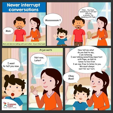 Teach Your Child To Wait For Your Turn To Speak Interrupting