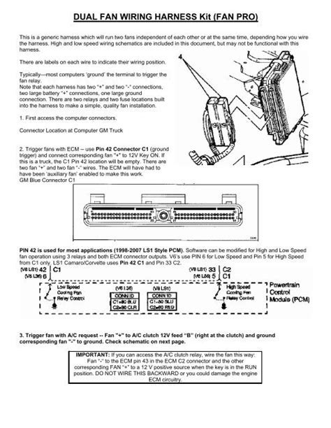 2008 wiring diagram kawasaki vulcan 1500 fi. Fan Clutch Wiring Harnes - Wiring Diagram & Schemas