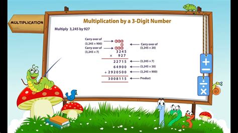 Multiplication By A 3 Digits Number Youtube