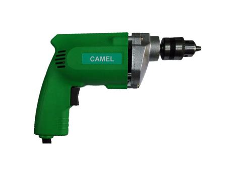 Camel 10mm 350w Drill Machine With 6 Hss 4 Masonry Drill Bits