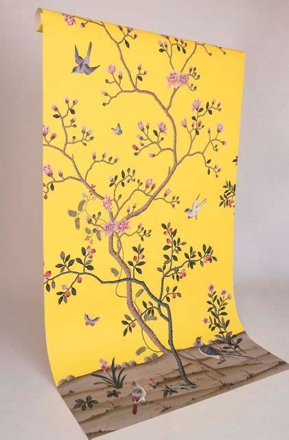 Chairish Blog Chinoiserie Wallpaper Print Wallpaper Hand Painted