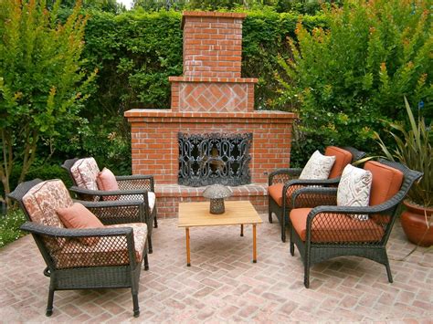 Outdoor Brick Fireplaces Outdoor Design Landscaping