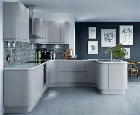 Wall units, dark wood effect laminate to match breakfast bar. How to zone an open-plan kitchen-living space - Property ...