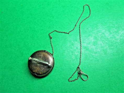 Antique Edwardian Ketcham And Mcdougall Ny Retractable Watch Fob Chain