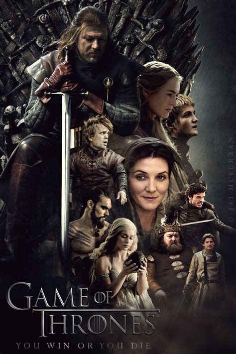 Питер динклэйдж, лина хиди, эмилия кларк и др. Game of Thrones Season 1 poster | Game of thrones poster ...