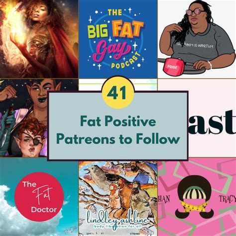 Roundup 40 Fat Positive Patreons To Follow And Support It S Time