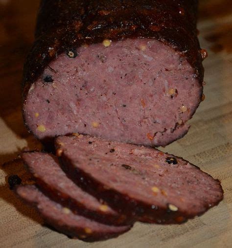 I've always been a foodie and following my passion for barbecue i've always wanted to tackle charcuterie of which. Spicy Pepper Smoked Summer Sausage - Easy Summer Sausage ...
