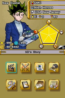 Beyond that there are a ton of clothes to collect, with your character. Form Past to the Future! Retro to Cyber! Fun to Serius Stuff ! All in One: Yu-Gi-Oh! 5D's -World ...