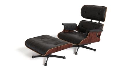 The eames lounge chair and ottoman are furnishings made of molded plywood and leather, designed by charles and ray eames for the herman miller furniture company. Eames Lounge Chair with ottoman | FlyingArchitecture