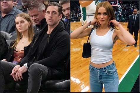 aaron rodgers is dating bucks owner s daughter mallory edens after being spotted courtside at