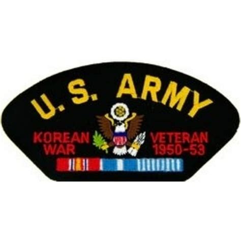 Us Army Korea War Veteran Patch Large