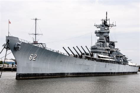 Uss New Jersey Bb 62 Us Navy Battleship At The Battleship New Jersey