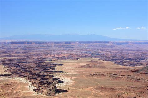 Landscape Canyonlands National Park Moab Utah United States Stock