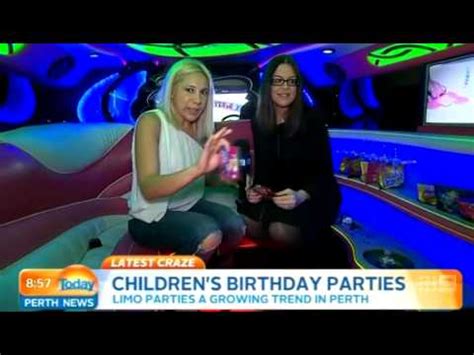 The western australian premier today questioned the 'efficacy' of the rollout of vaccines around the world breaking news: Kid's Limo Parties | Today Perth News - YouTube