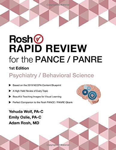 Rosh Rapid Review For The Pancepanre Psychiatrybehavioral Science