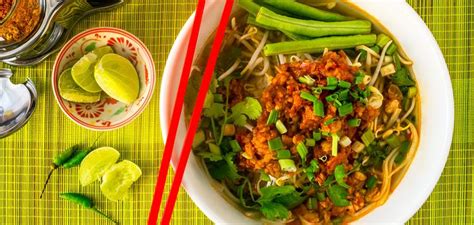 This Lao Khao Soi Recipe Makes A Delicious Filling Laotian Soup With