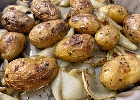 Pommes de terre grenailles au four