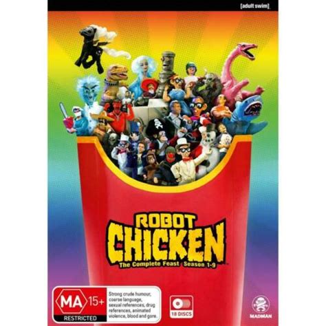 Robot Chicken The Complete Season 1 2 3 4 5 6 7 8 And 9 Collection Dvd B