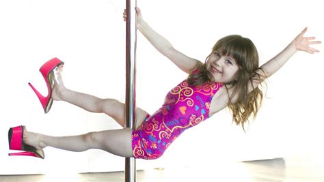 Leanna Parent The Pole Dancing Toddler Herald Sun