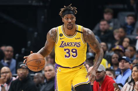 The veteran center collected his championship ring in his first game at the staples center dwight howard is ejected from the 76ers' game against the lakers. Dwight Howard Lakers