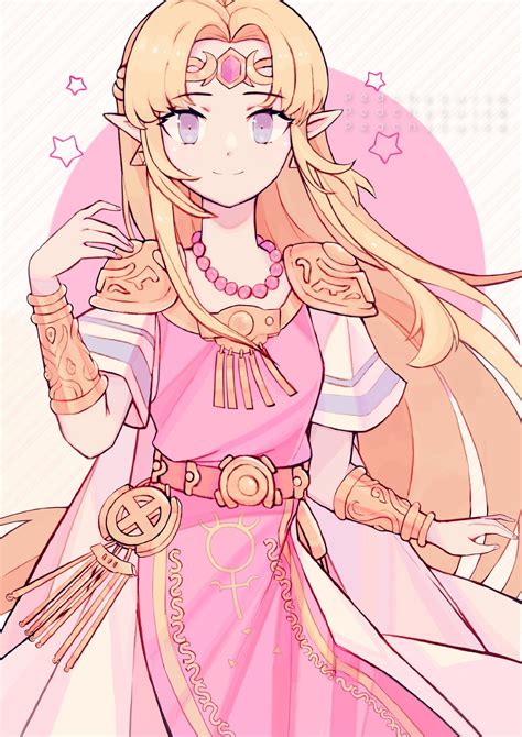 Princess Zelda Zelda No Densetsu Mobile Wallpaper By Peachycurse