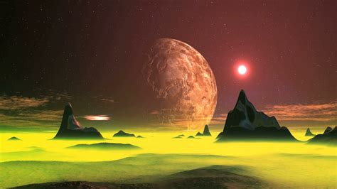 Alien Planet Landscapes Wallpaper Images