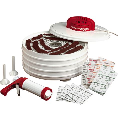 So naturally, when my husband asked me to try his own jerky recipe made from venison, i was skeptical. Nesco Jerky Xpress Electric Food Dehydrator Machine w/ Beef Jerky Maker Kit | eBay