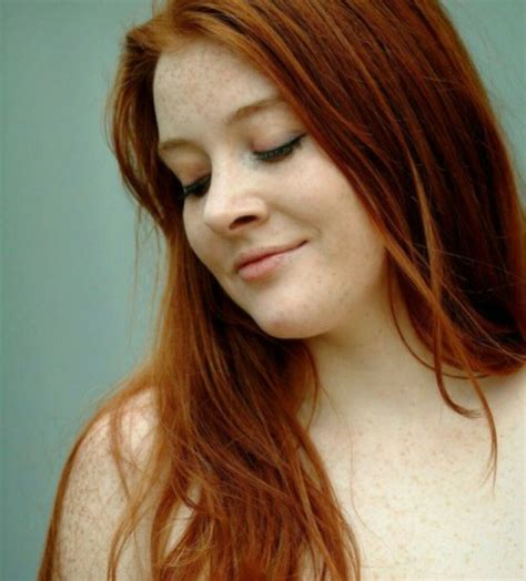 Dominique Sorribes Redhead Girl Dominique Freckles Redheads Boobs