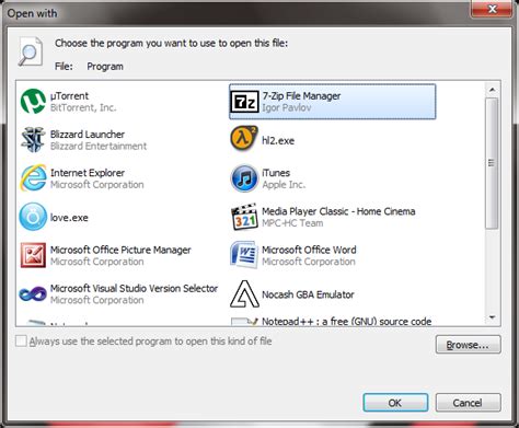 Windows 7 Open File With Dialog Upon Startup Super User