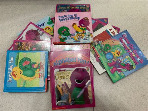 Scholastic Barney Books Hobbies And Toys Books And Magazines Fiction
