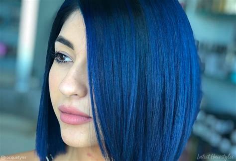 16 Stunning Midnight Blue Hair Colors To See In 2020