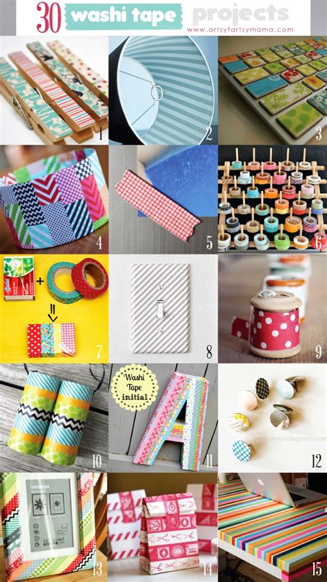 Things To Do With Washi Tape Crafts Img Daffodil