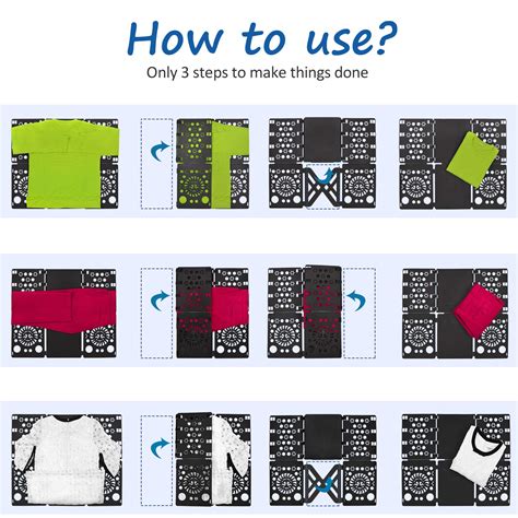 Boxlegend T Shirt Clothes Folder T Shirt Folding Board Flip Fold
