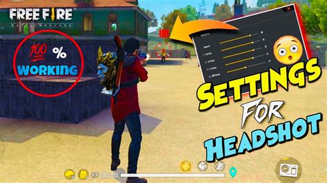 100 Working Best Auto Headshot Settings And Sensitivity For Free Fire