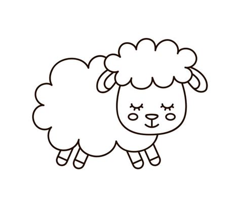 Diviértete utilizando los dibujos con imágenes de ovejas para colorear y pintar apropiados para actividades infantiles. Imagen De Ovejas Para Colorear - páginas para colorear