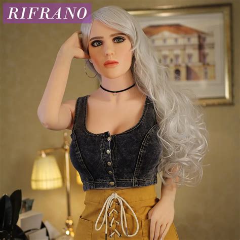Rifrano Cm Full Size Silicone Sex Doll Big Breasts Love Doll Sexy Product Real Pussy Sex Toy