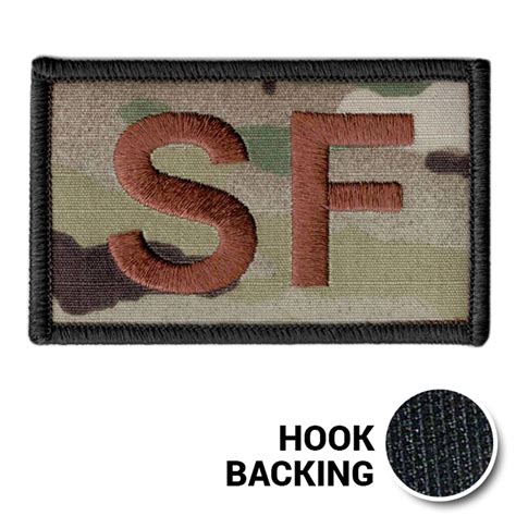 Sf Duty Identifier Tab Usaf Multicam Ocp Black Border Kel Lac