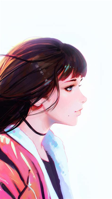 Bd28 Girl Anime Drawing Painting Ilya Art Illustration