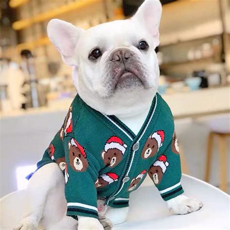 Christmas Sweater For French Bulldog Bulldog Christmas Jumpers