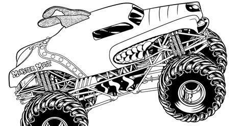 Monster Jam Coloring Pages Coloringnori Coloring Pages For Kids