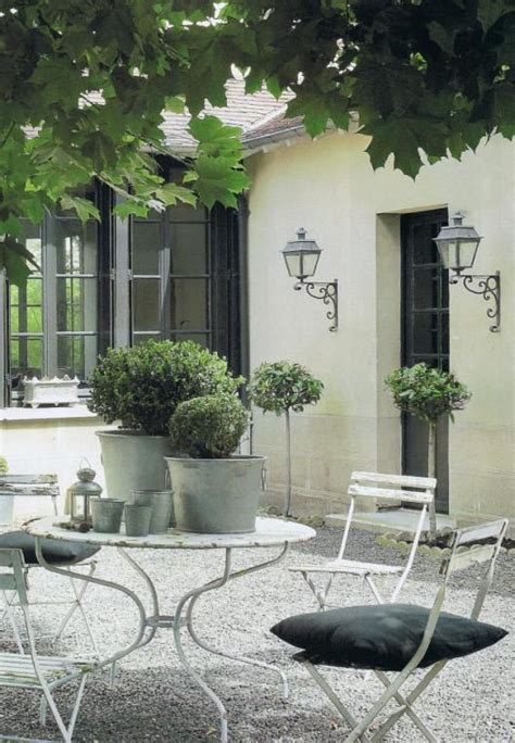 The French Courtyard Garden Pinterest