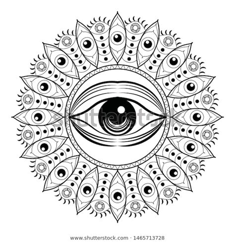 Page for coloring book very interesting and relaxing job for. Mandala Coloring Page Adult Relaxation Mandala Stock ...